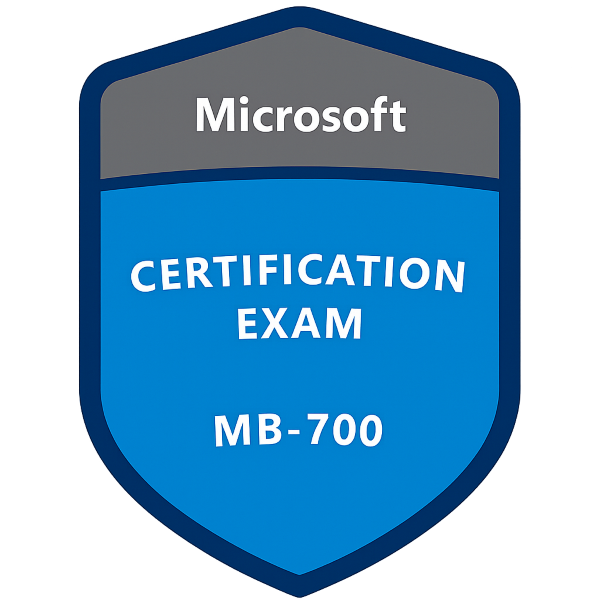 MB-700 certification badge