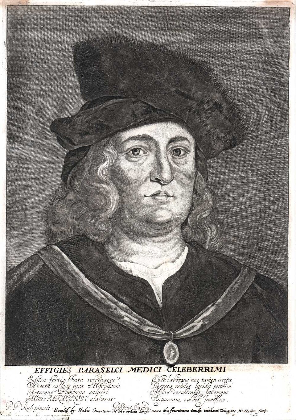 Historical portrait of Paracelsus.